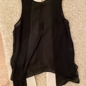 Parker open back blouse